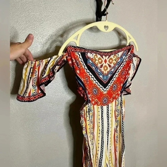 Flying Tomato NWT Colorful Cutout Jumpsuit Small - Picture 5 of 7